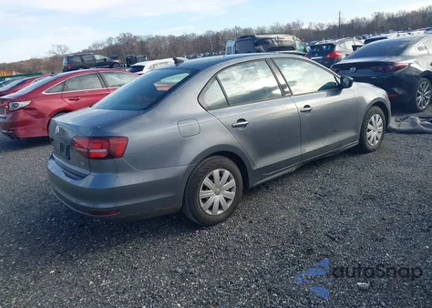 2016 Volkswagen Jetta 1.4T S из США, поврежденный, VIN 3VW267AJ5GM274225